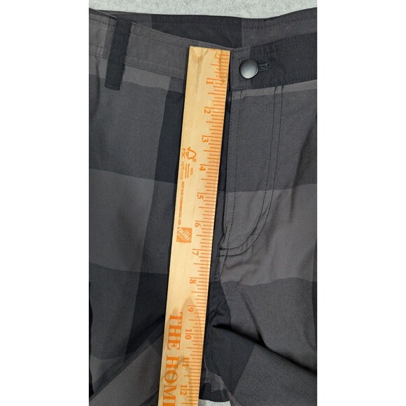Lululemon Men‎ Shorts 34x10 Big Gingham Plaid Chino Preppy Casual Travel Comfort - Picture 9 of 13